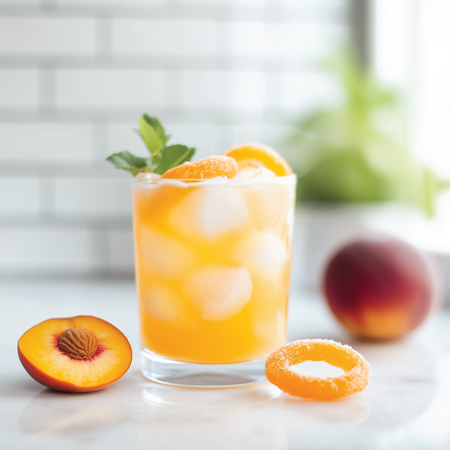 Jordan's Skinny Mixes - Flavor Burst - Sugar Free Peach Ring + Energy