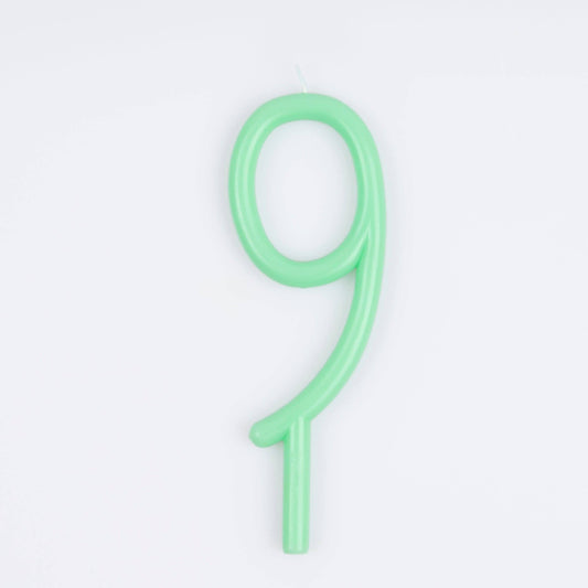 Meri Meri - Slim Number Candles: 9