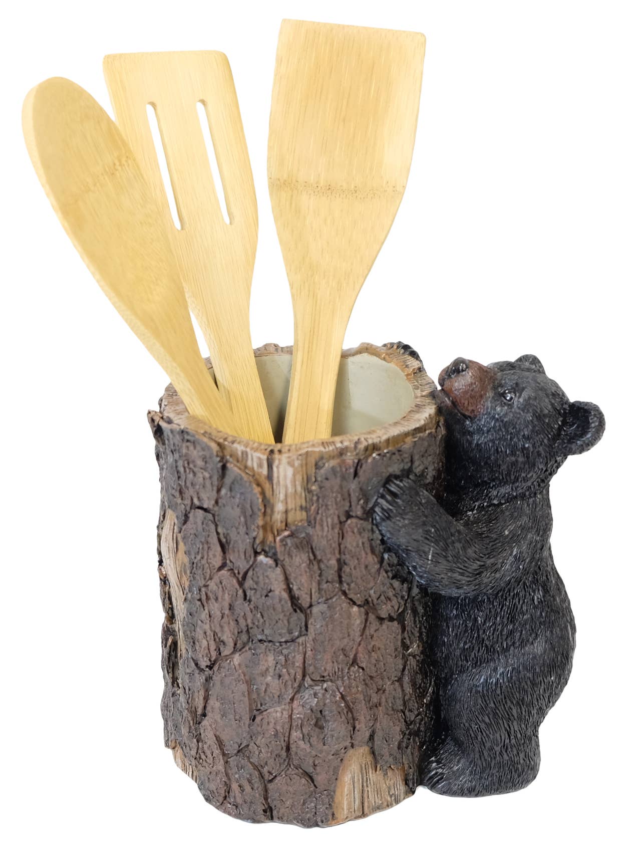 De Leon Collections - BEAR UTENSIL HOLDER - UTENSIL INCLUDE