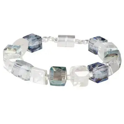 SAACHI - Faceted Bead Stone Bracelet : Gold