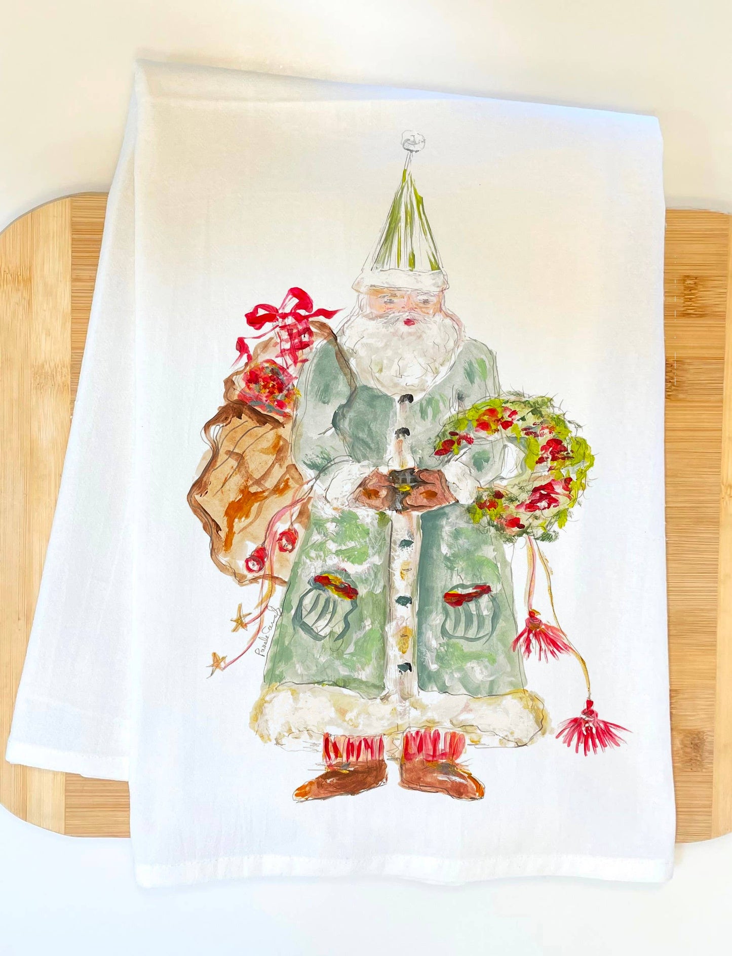 Pamela Cassidy Designs - Almost Christmas Kitchen Towel