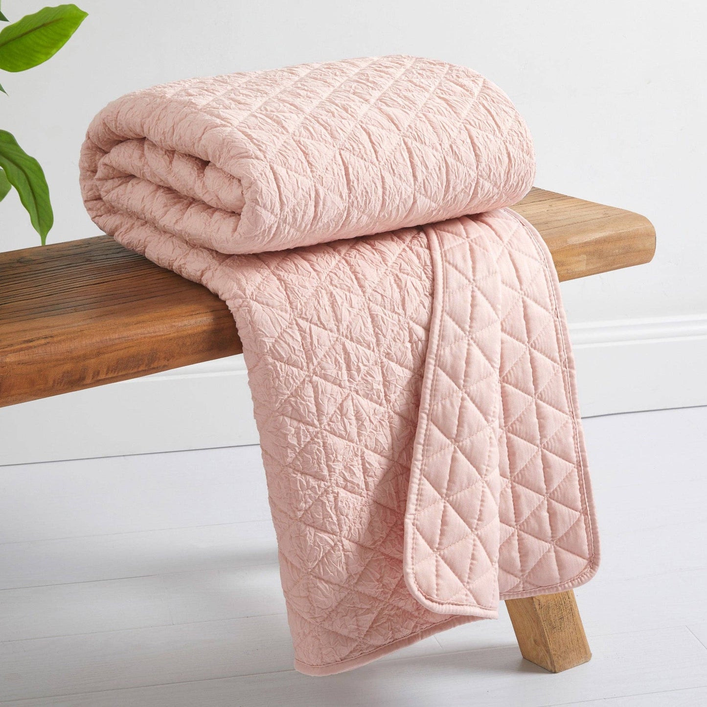 Levtex Home - Rowan Quilted Throw: Tan