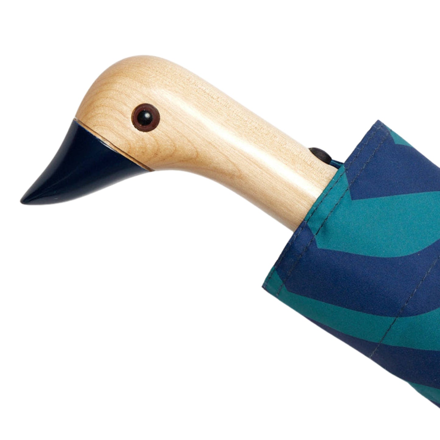 Original Duckhead US - Blue Swirl Compact Eco-Friendly Wind Resistant Umbrella