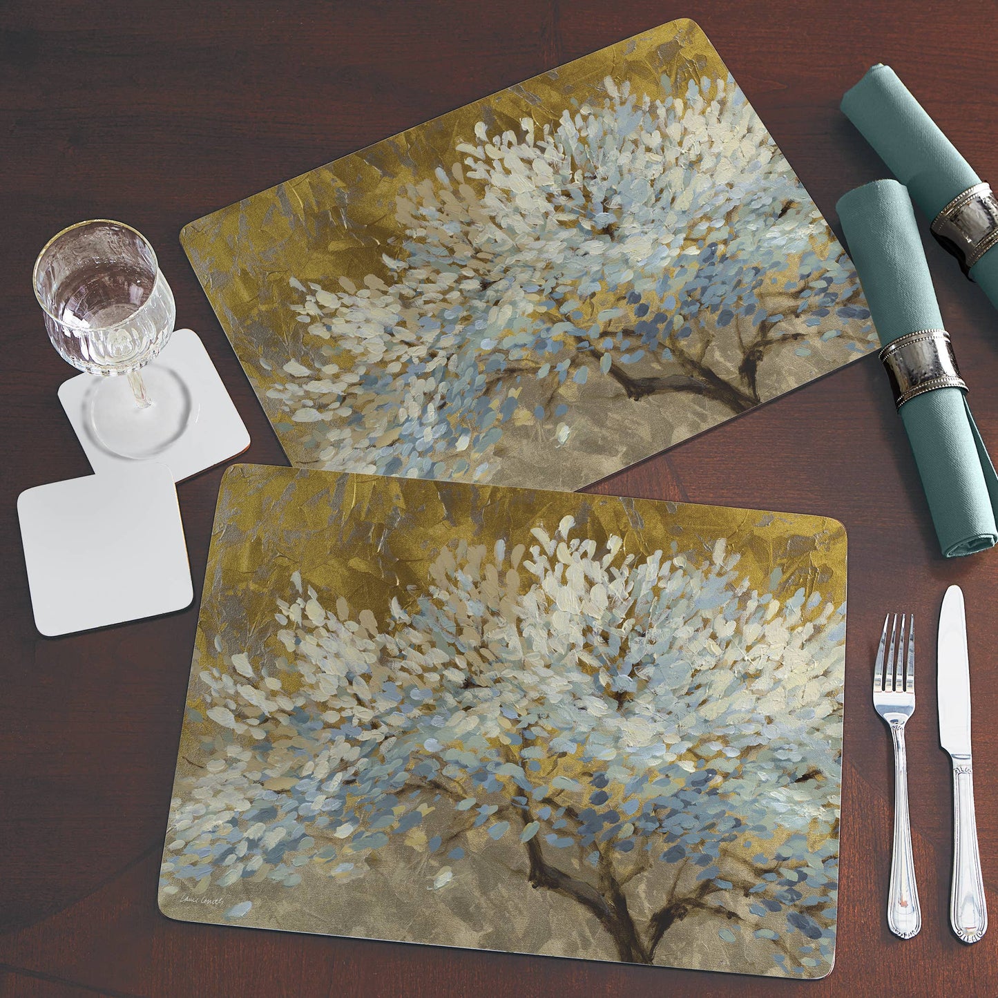 CounterArt/Highland Home/Thirstystone/CoasterStone - Cala Home A Thousand Lifetimes Decorative Hardboard Placemat