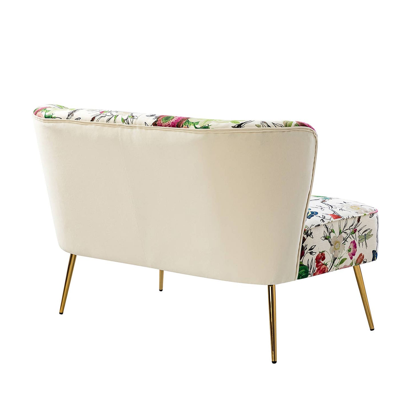 Karat Home - Cuneo Loveseat: Blue