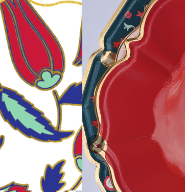 Eid Creations - 8 Ruby Lunch Plates