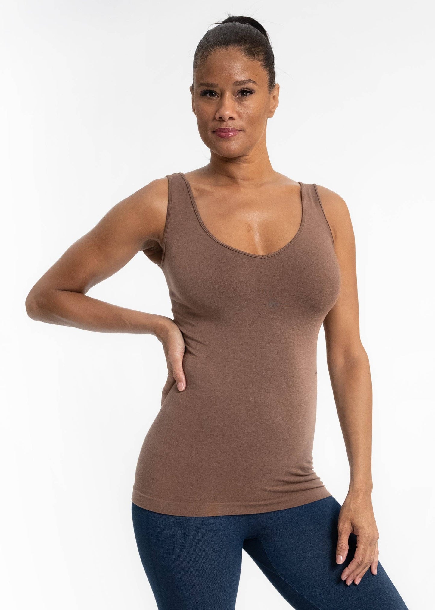 ELIETIAN - Reversible Tank: Limpet Shell / Long