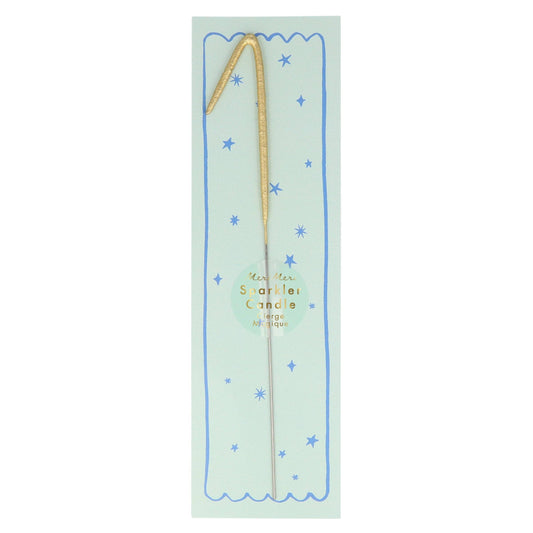 Meri Meri - Gold Sparkler Numbers 0 to 9 Candles: 1