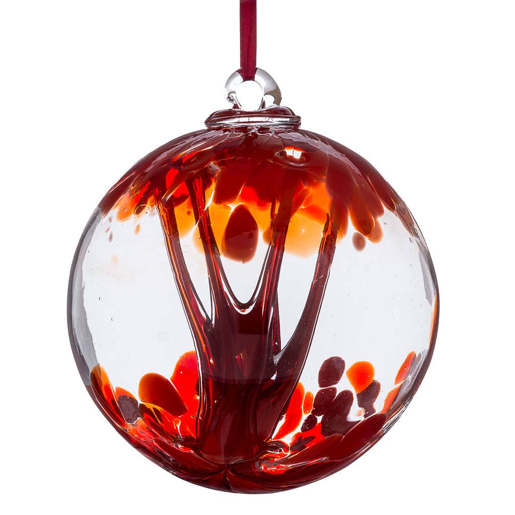 Sienna Glass - 10cm Attraction Orb - Strength