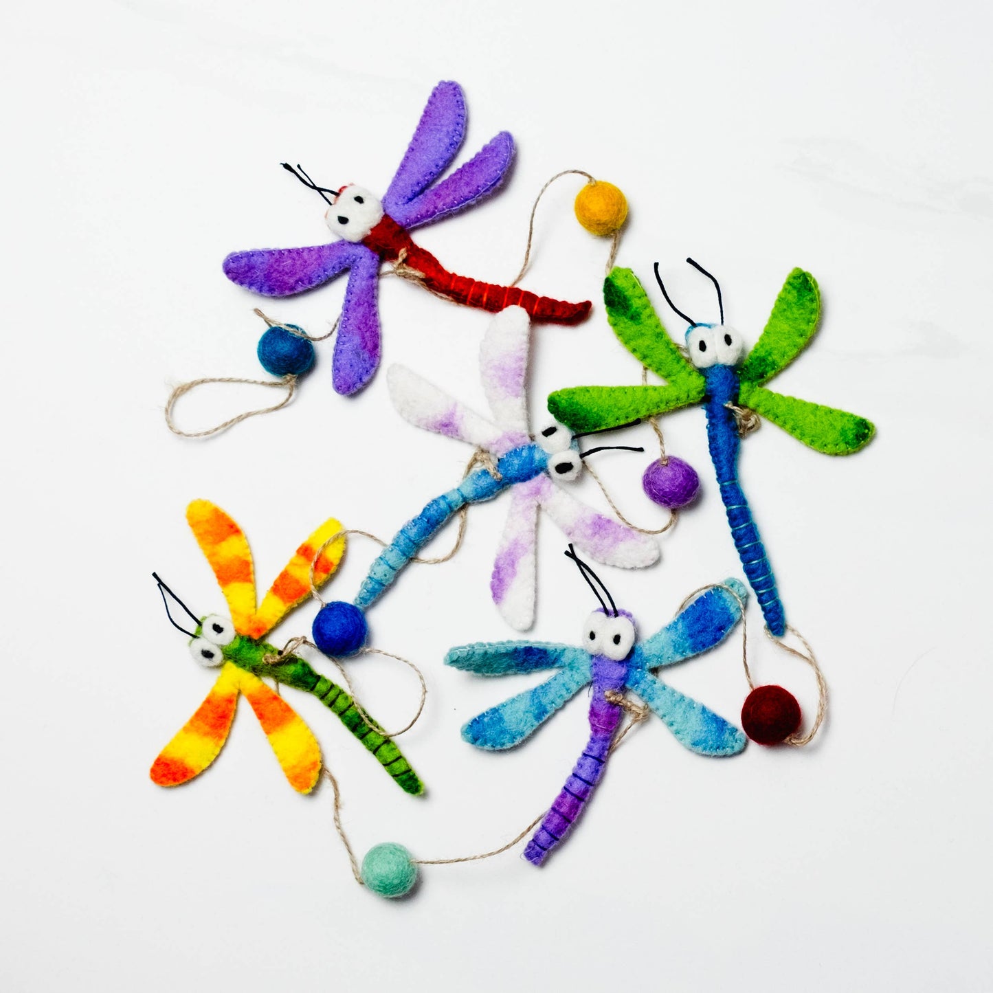 The Winding Road - Garland - Dragonfly - Wall Decor