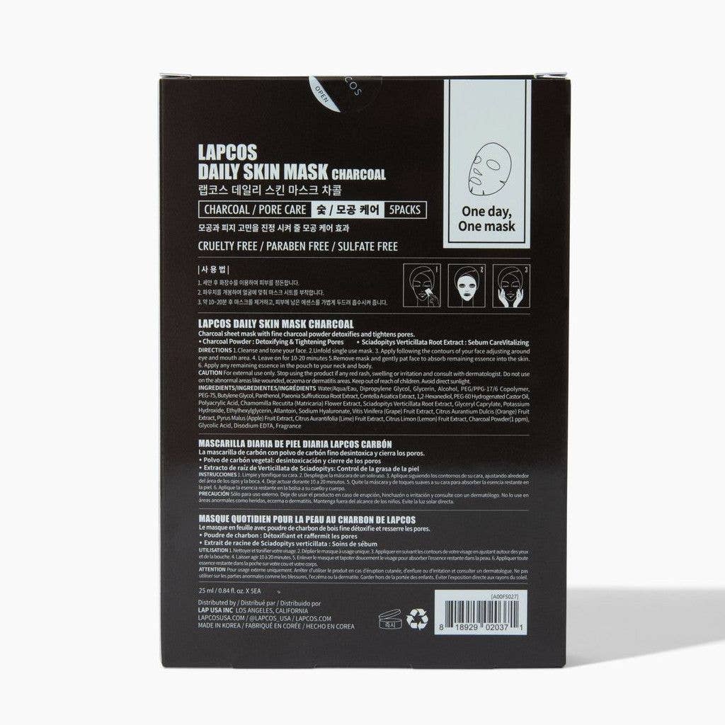 LAPCOS - Charcoal Daily Sheet Mask