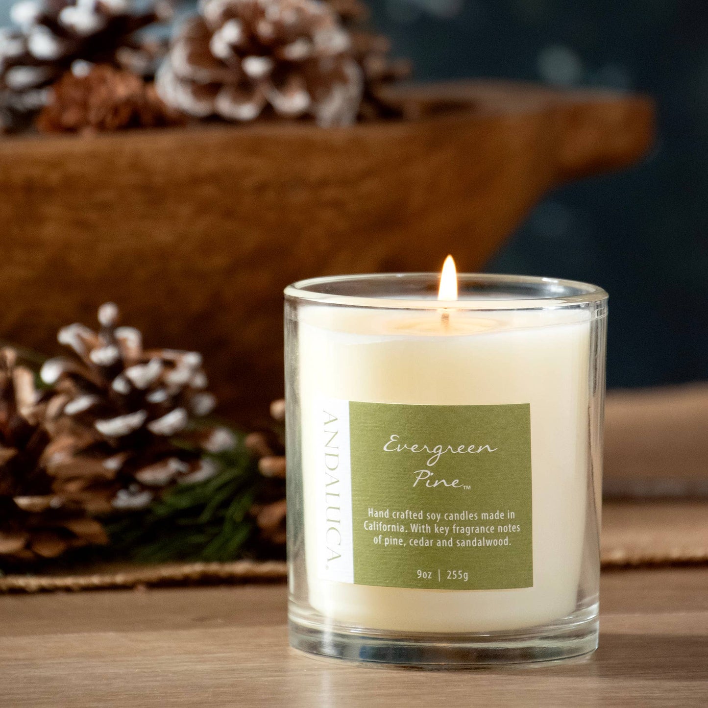 Andaluca - Evergreen Pine 9 oz Candle