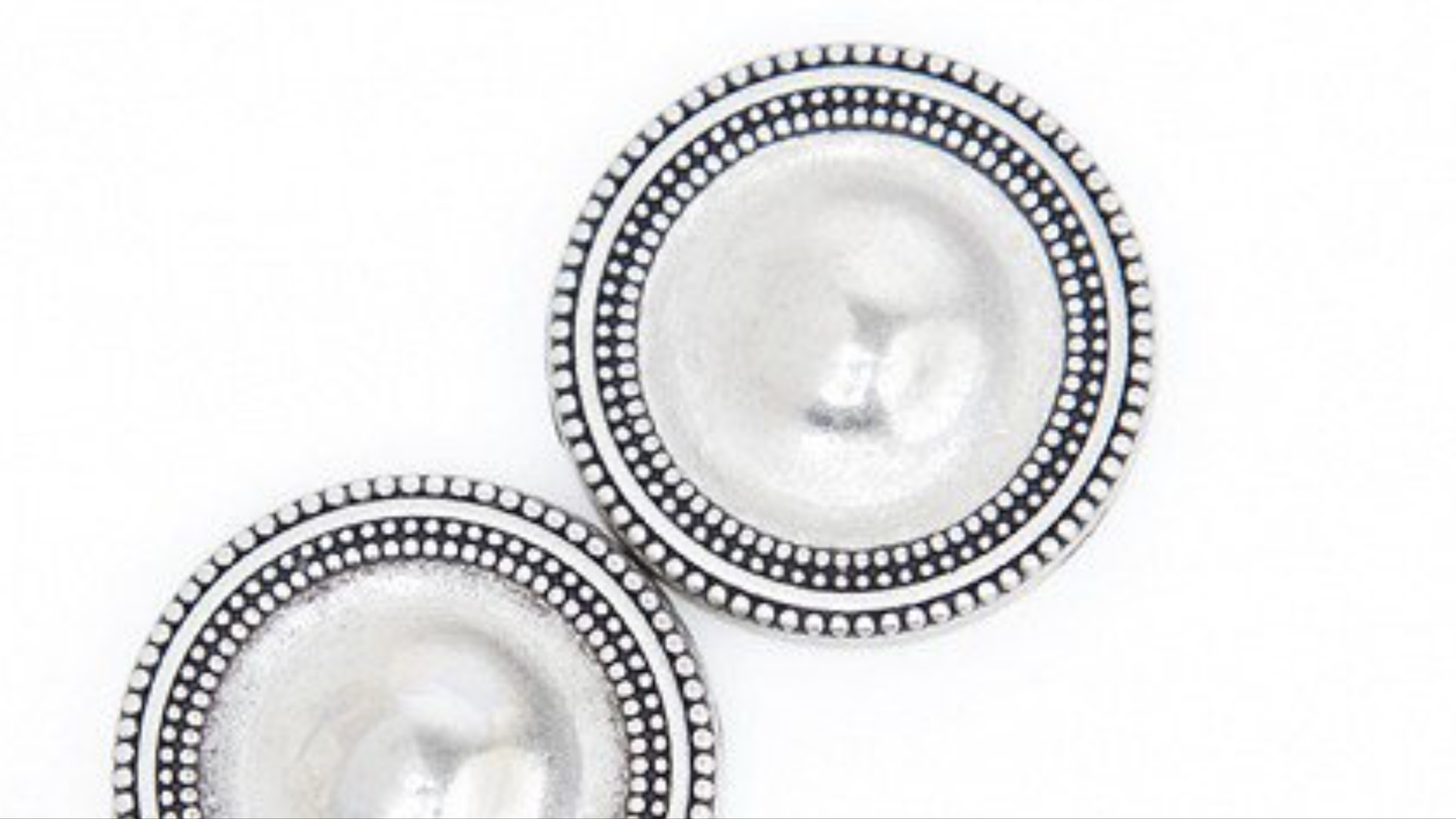 MagneButton - Original Silver Magnet Button Pin Set