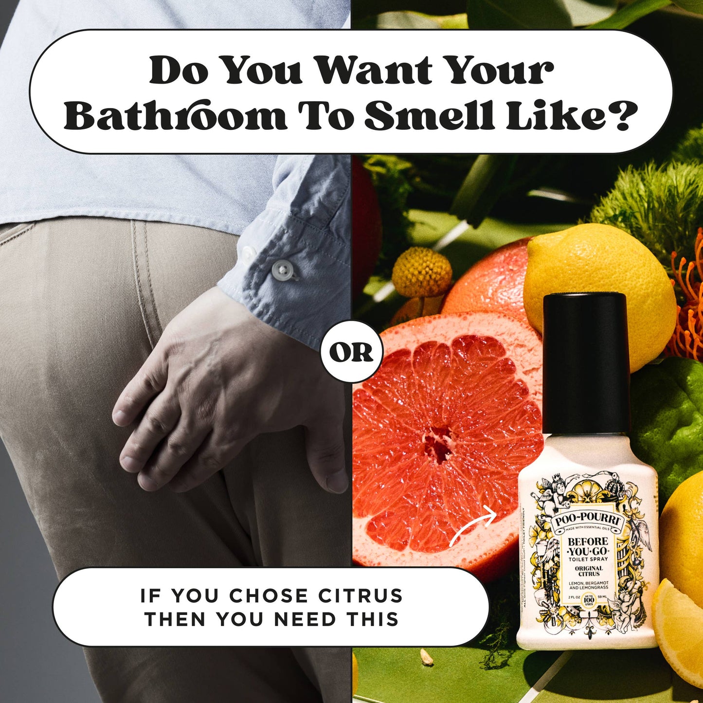 ~Pourri - Poo~Pourri Original Citrus Toilet Spray 2oz