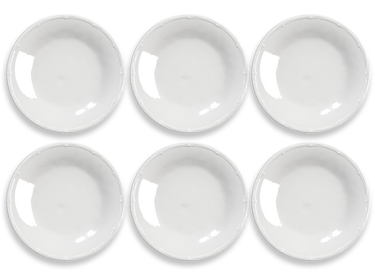 TarHong - Bamboo Raised Rim Melamine Dinnerware Collection: Dinner Plate 10.5"