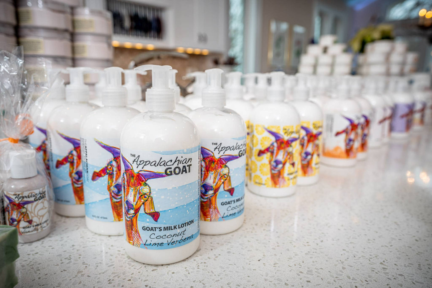 The Appalachian Goat - 16oz Coconut Lime Verbena Goats Milk Lotion