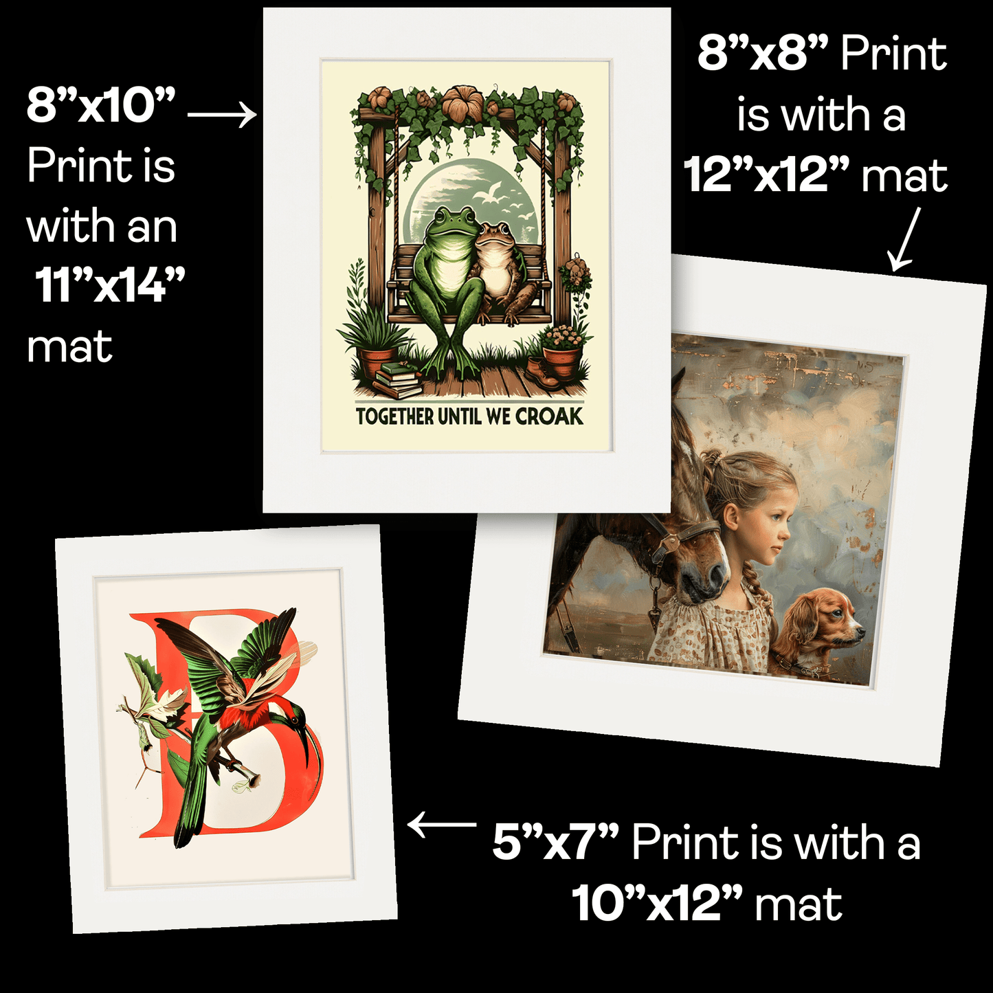 Mowbi - Boho Style Butterfly 8”x10” Art Print