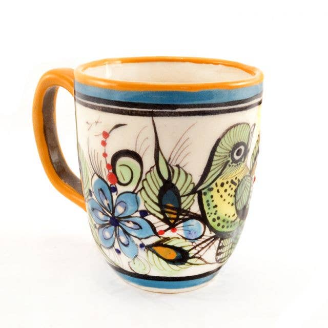 Lucia's Imports - Wild Bird Latte Cup