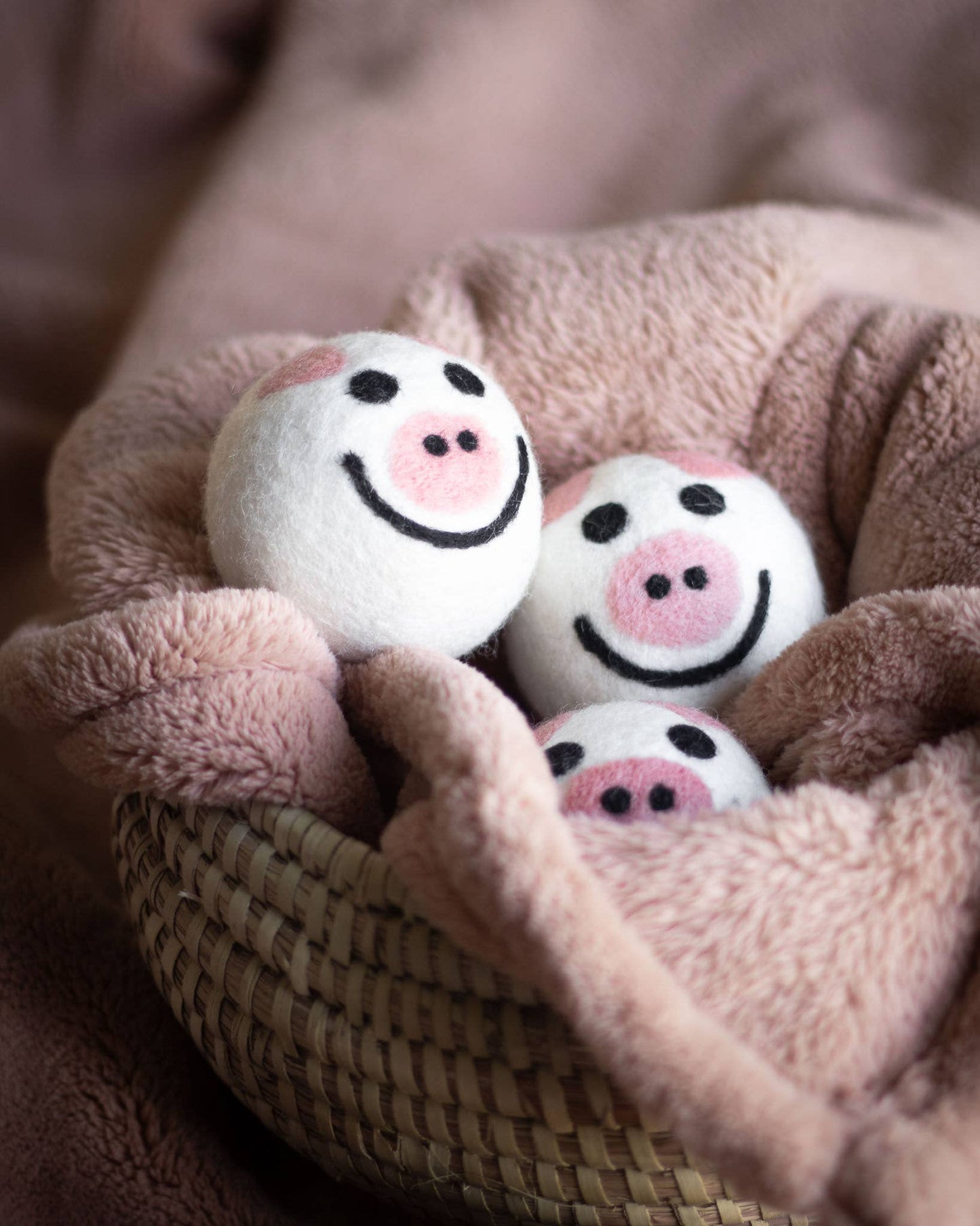 Friendsheep - Piggy Band Eco Wool Dryer Balls: PACKAGE FREE