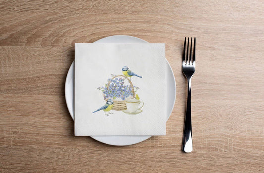 Altoonastore - Spring Blooms Tea Party Cocktail Napkin