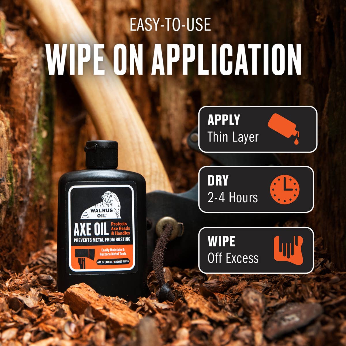 Walrus Oil - Axe Oil, 4oz