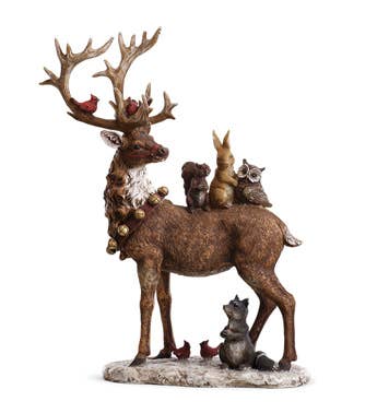 Napco - Reindeer with Animals Item #47111