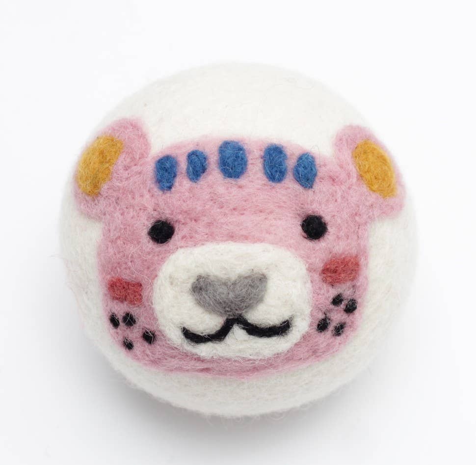 Ethical Global - Cute Animals: Eco Wool Dryer Balls Fair-Trade: Panda