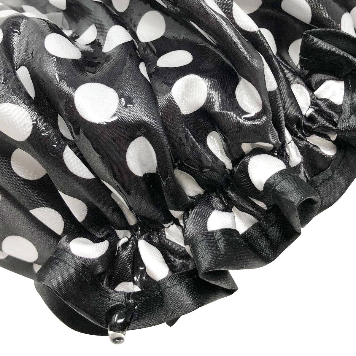 Wrapables.com - Wrapables  Double Layer Waterproof Shower Caps (Set of 4): Majestic Floral
