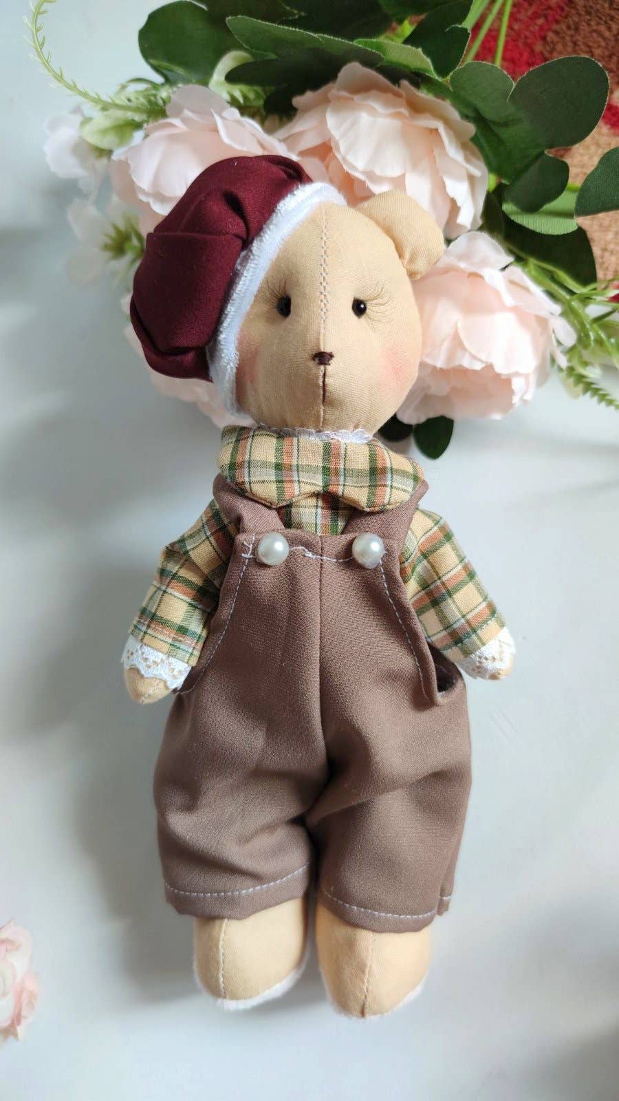 ChernikovaNataliya - Handmade Teddy Bear, Interior Teddy, Soft Toy, Memory Bear: Girl