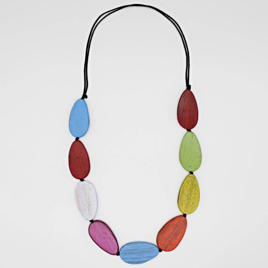 Sylca Designs - Destiny Multi Color Teardrop Necklace