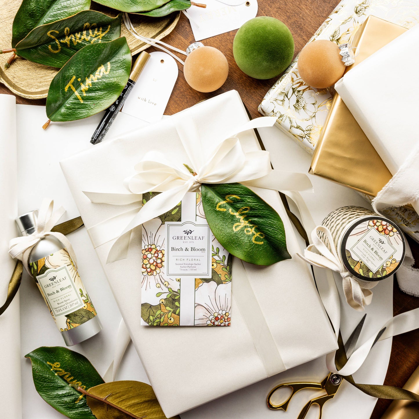 Greenleaf Gifts - Birch & Bloom Large Sachet - 18 Pack