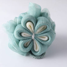 Load image into Gallery viewer, WEST AUSSIE SUPPLIES - PAPO-  Flower Shower Pouf Premium Quality and Rich Foaming: GREY
