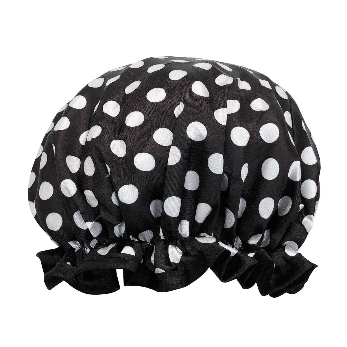 Wrapables.com - Wrapables Reusable Women's Waterproof Shower Caps: Pink Leopard