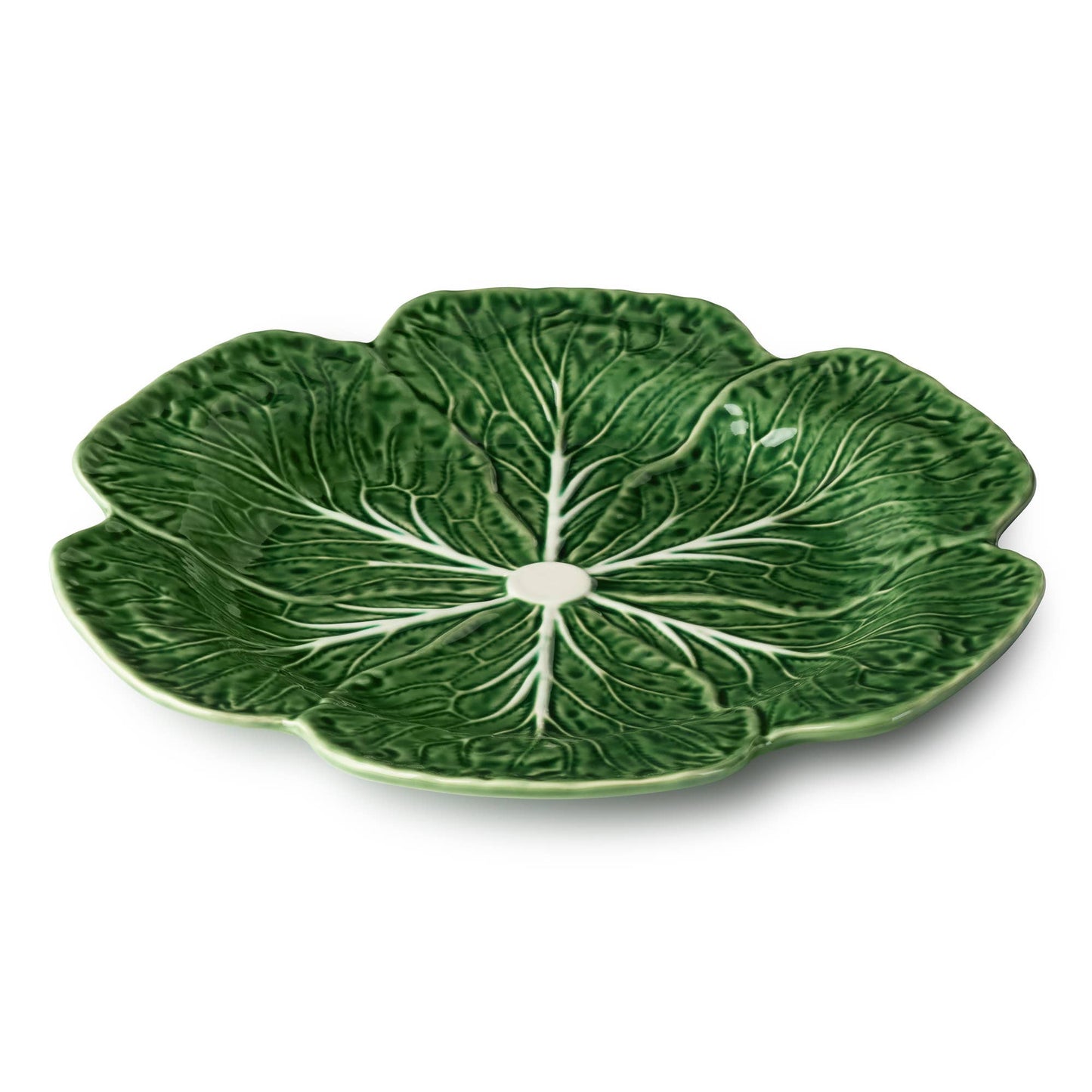 Certified International - Le Jardin Cabbage 3-D Round Platter 13in