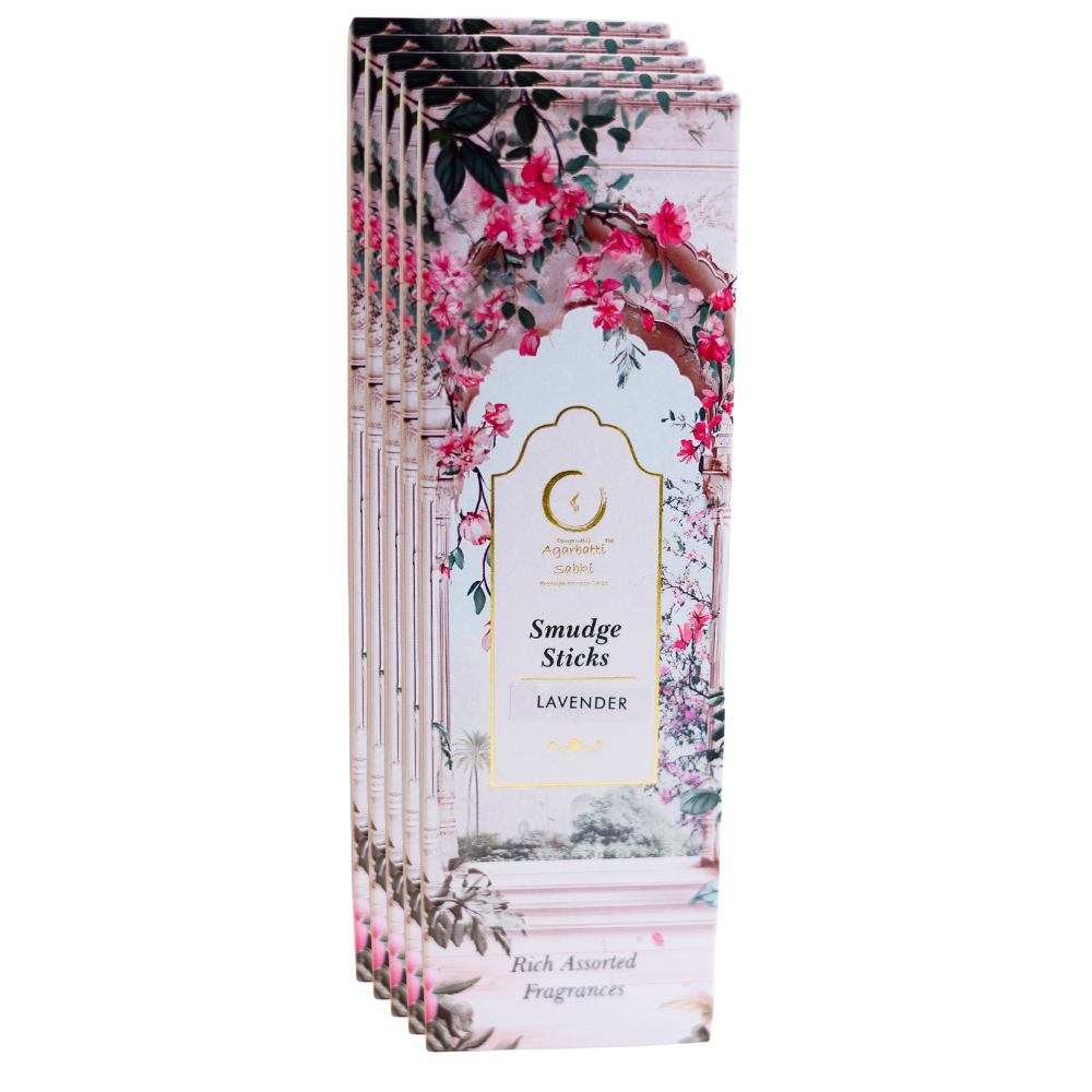 Auxilium Curations, LLC - Lavender Smudge Incense Sticks 16 sticks 