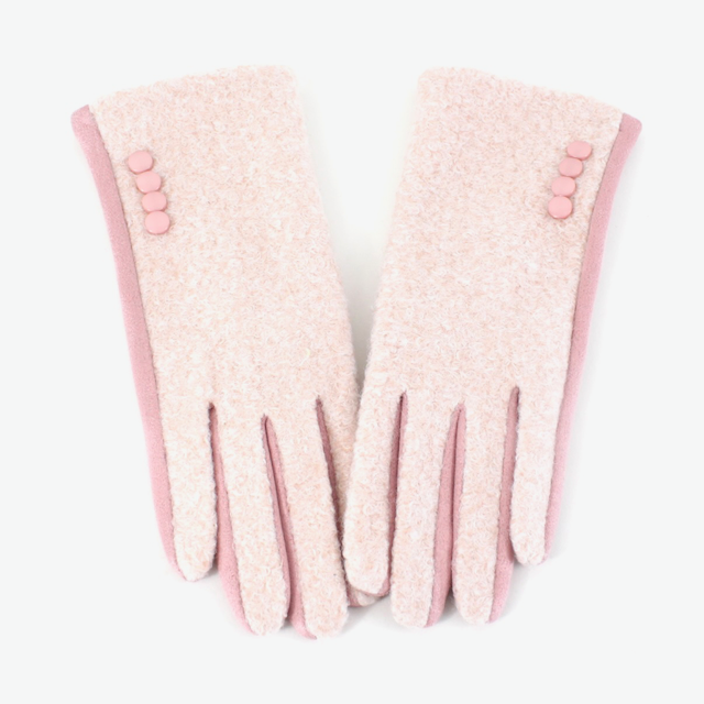 Pretty Persuasions - A23079 Windy Chic Gloves: 01 Black
