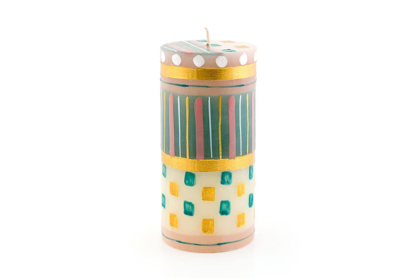 Thumbprint Artifacts - Delight Candle: Pillar 3” x 8” (100 hour burn time)