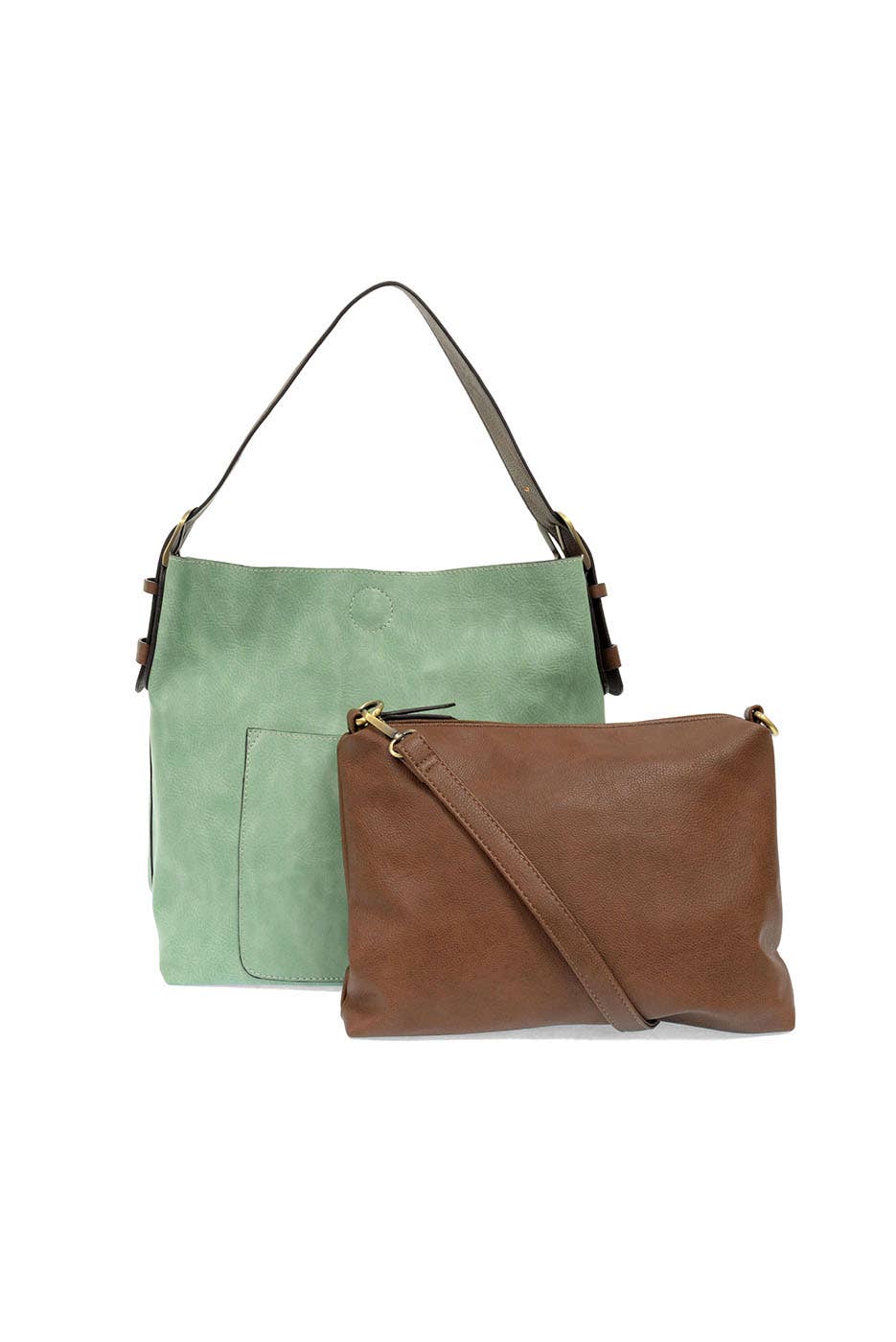Joy Susan - Classic Hobo Handbag: L8008-120 Metallic Pearl
