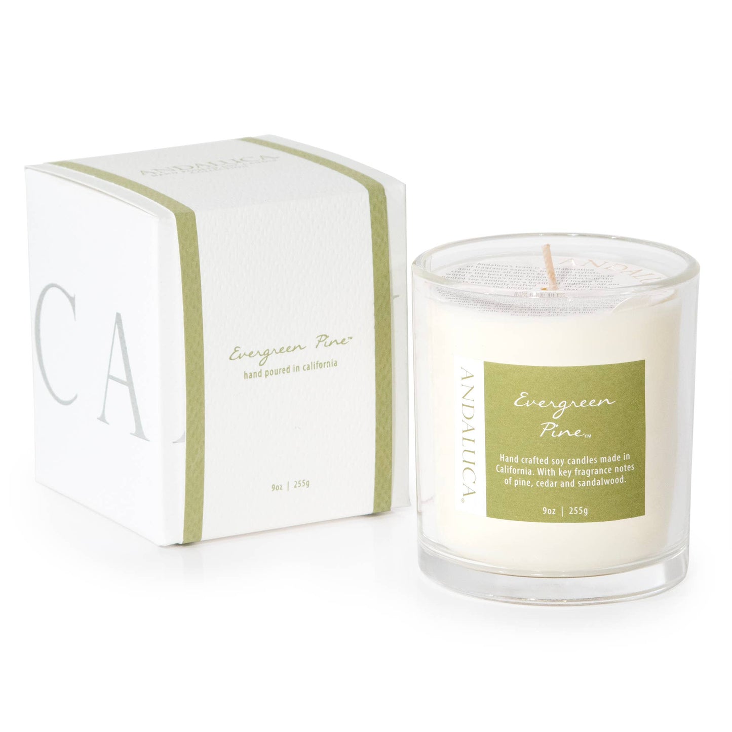 Andaluca - Evergreen Pine 9 oz Candle