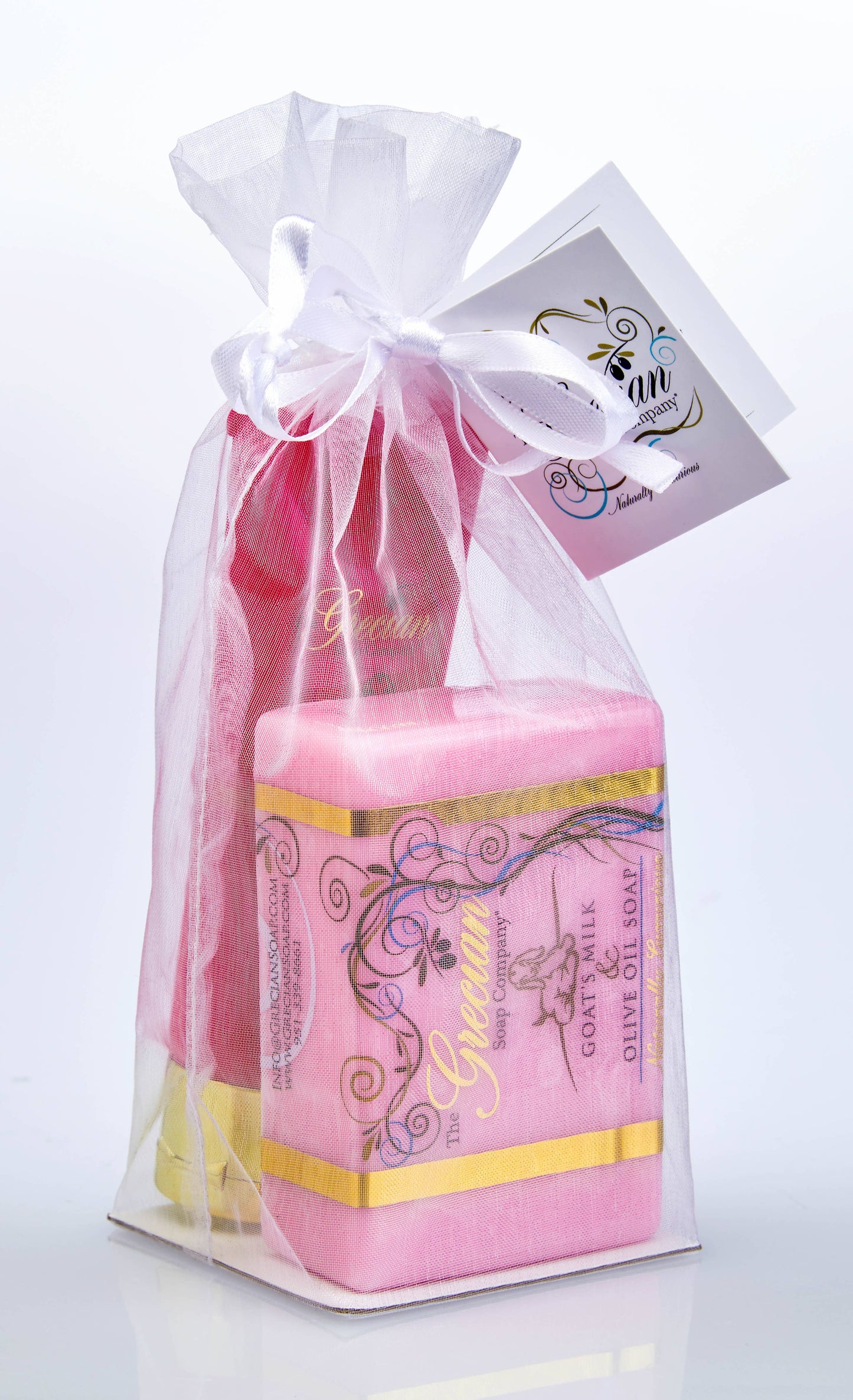 The Grecian Soap Company - Goat's Milk Soap and Lotion Gift Set: Milk & Honey