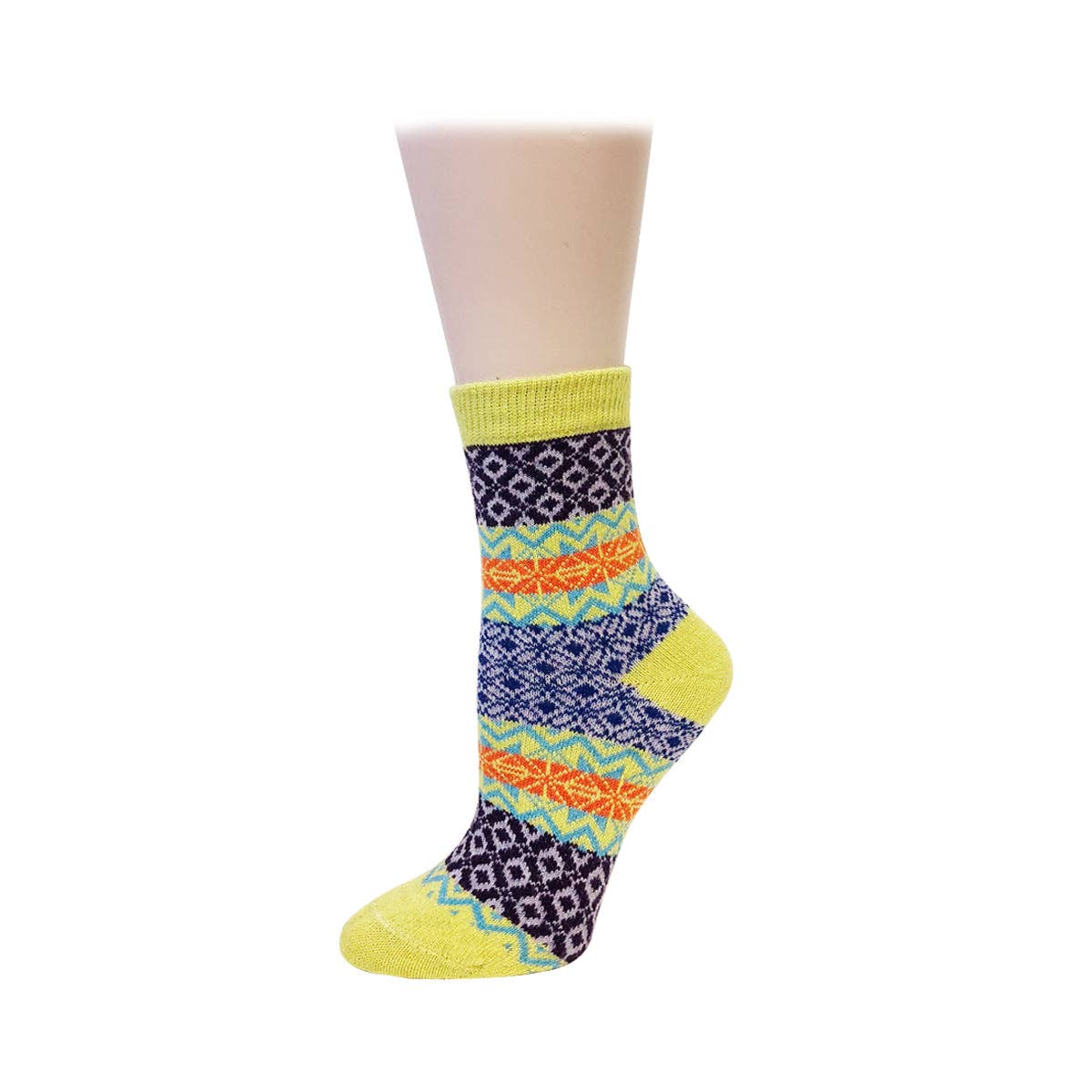 Wrapables.com - Wrapables Women's Thick Winter Warm Wool Socks (Set of 5): Boho