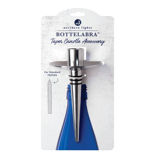 Northern Lights - Bottelabra™ - Taper Pewter