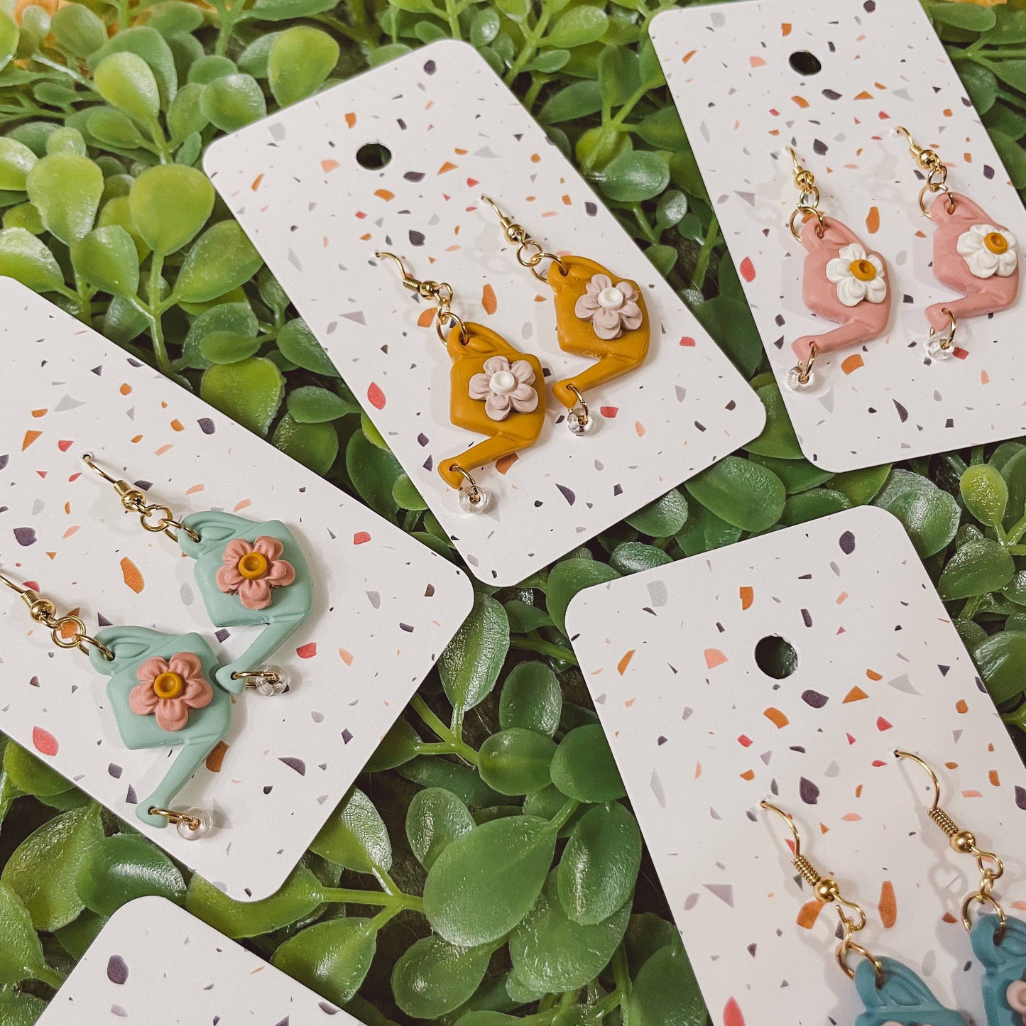 Sydni Carlson Art - Assorted Pack: Garden Watering Can Earrings