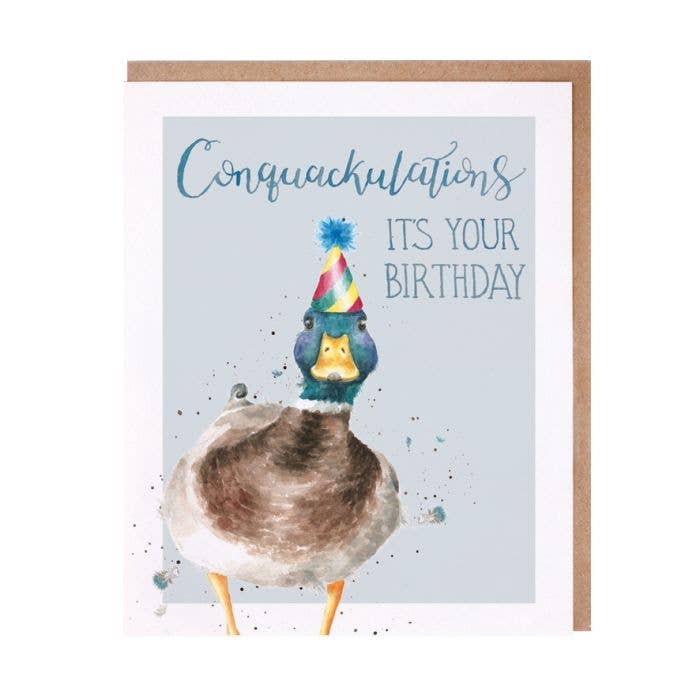 Wrendale Designs - Conquackulations (Duck)