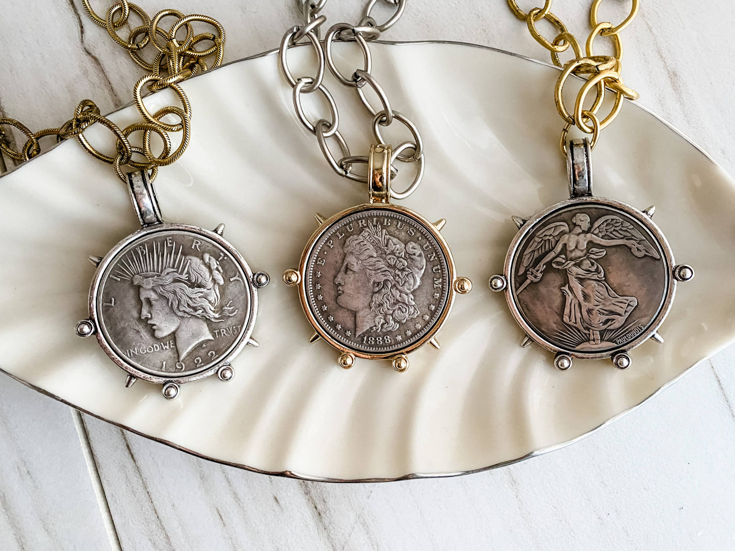 Grace Girl Beads - Artifact Necklace: Liberty