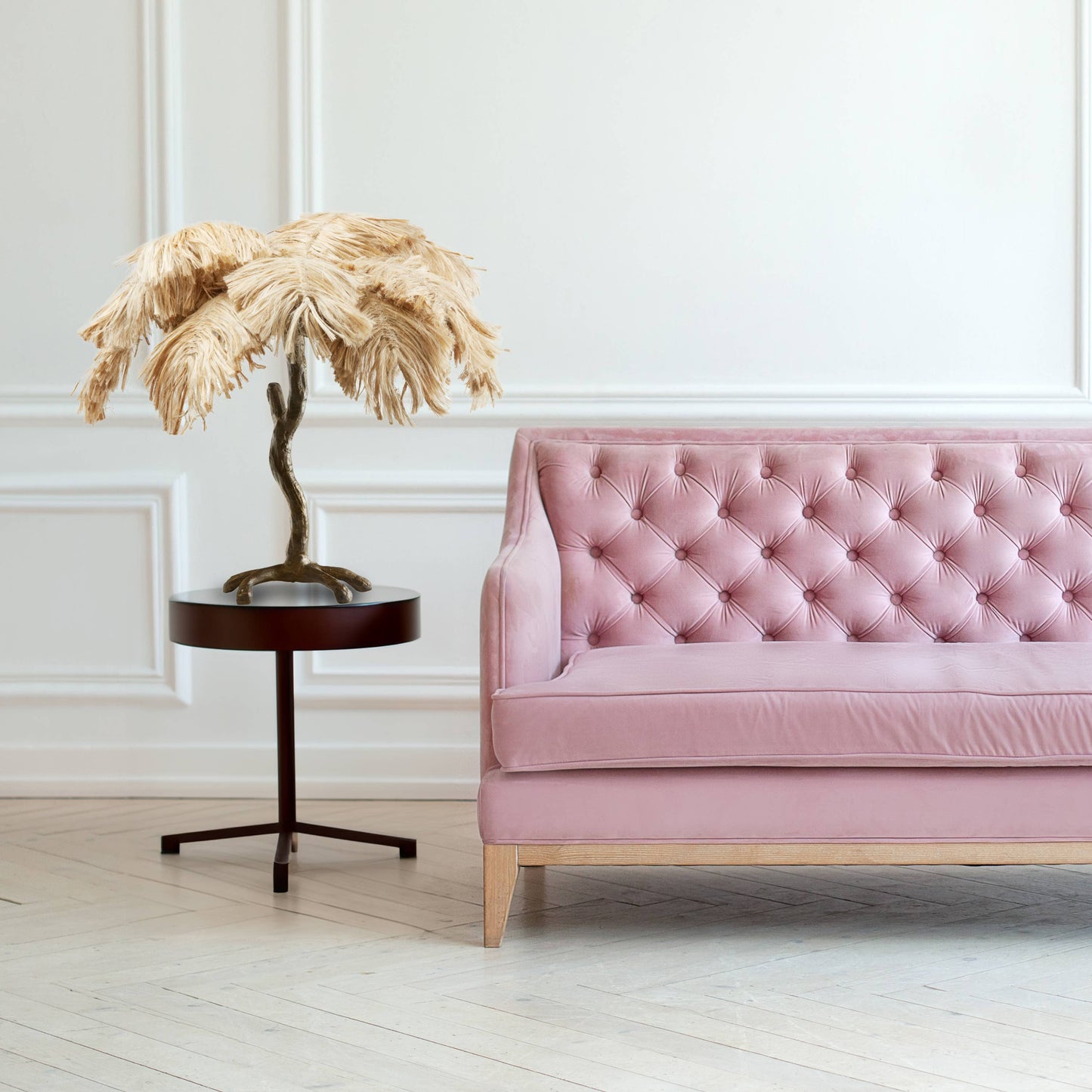 River of Goods - 30"H Sammy Bronze Tropical Palm Tree Table Lamp