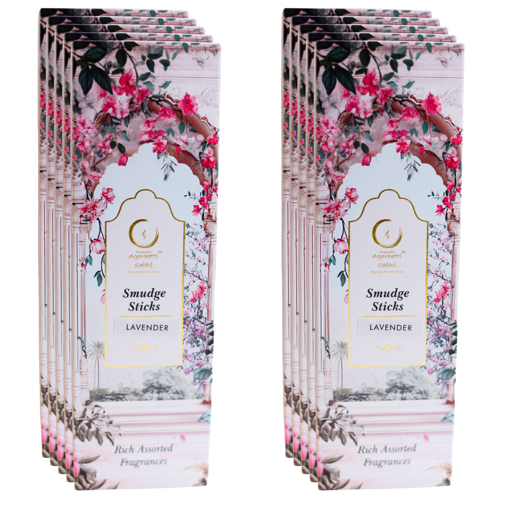 Auxilium Curations, LLC - Lavender Smudge Incense Sticks 16 sticks 