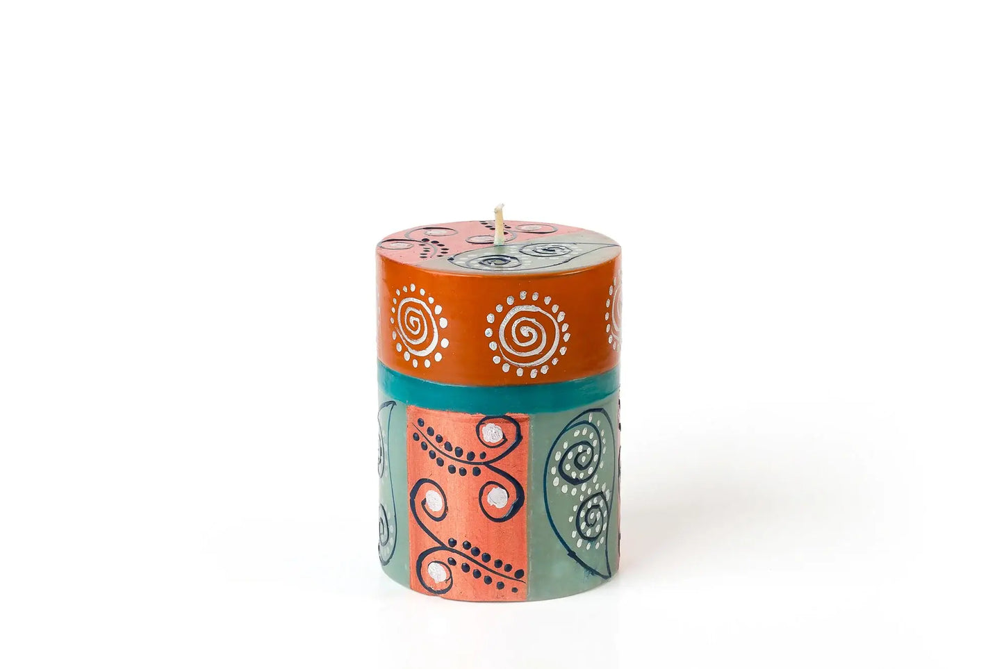 Thumbprint Artifacts - Sari Candles - NEW!!: Taper 9" Pair (8 hour burn time)