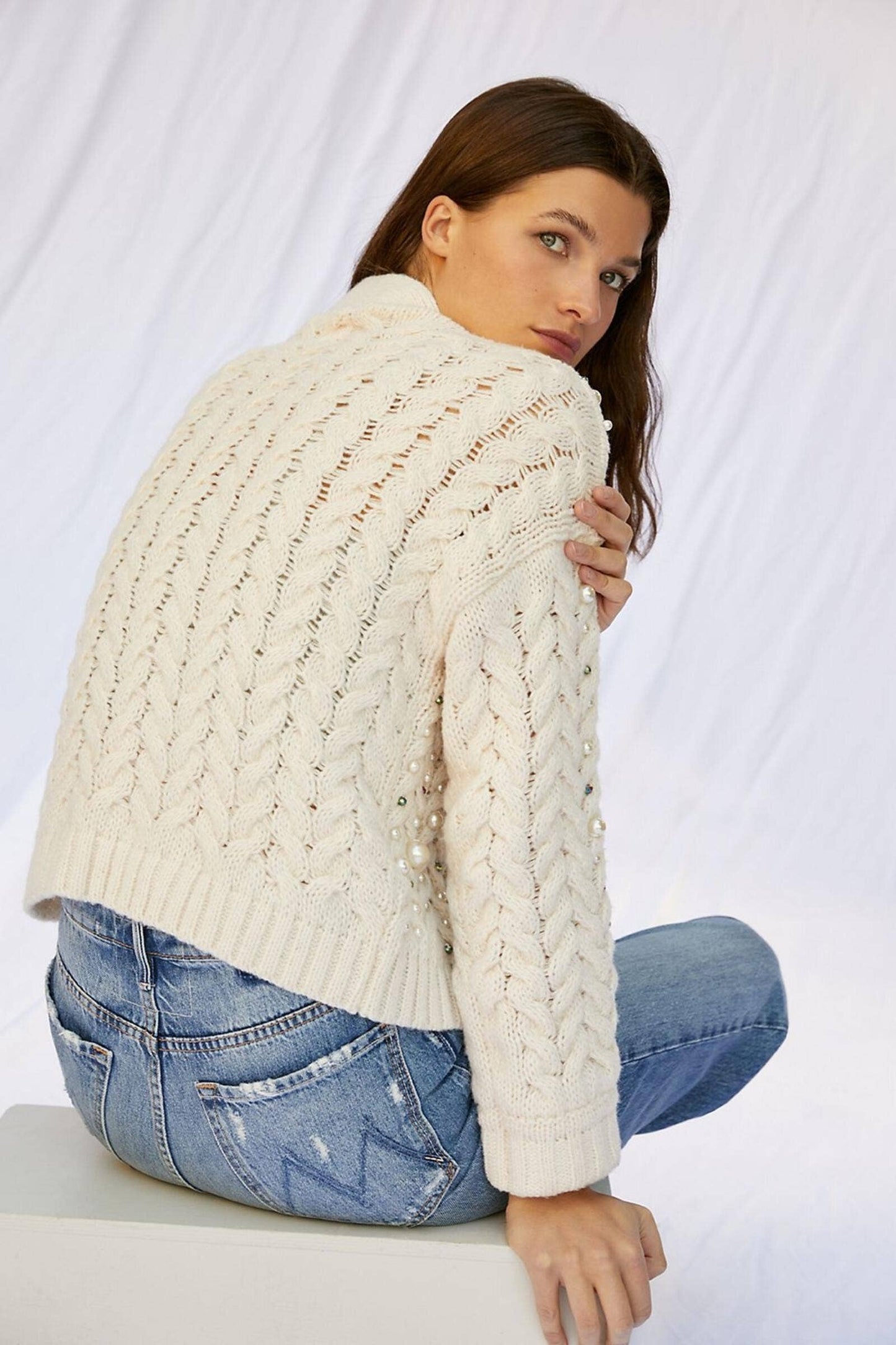 SAACHI - Party Pearl Cardigan