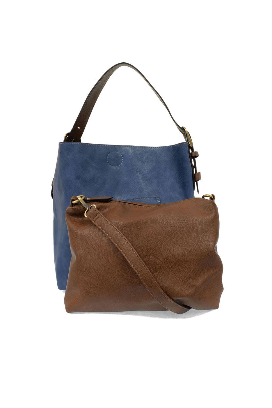 Joy Susan - Classic Hobo Handbag: L8008-10 Stone